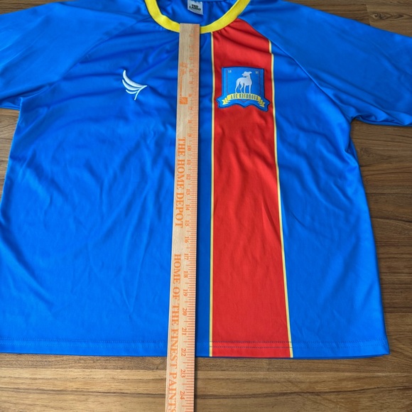 Roy Kent Costume Jersey Men’s Large Spirit Halloween #6 Ted Lasso - Picture 3 of 8